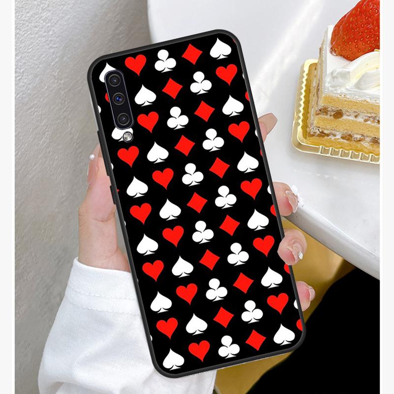 Las Vegas Casino Poker Skal för Samsung A22 A12 A32 A42 A52 A72 A51 A71 A50 A70 A20e A21S A20S A52S Fodral
