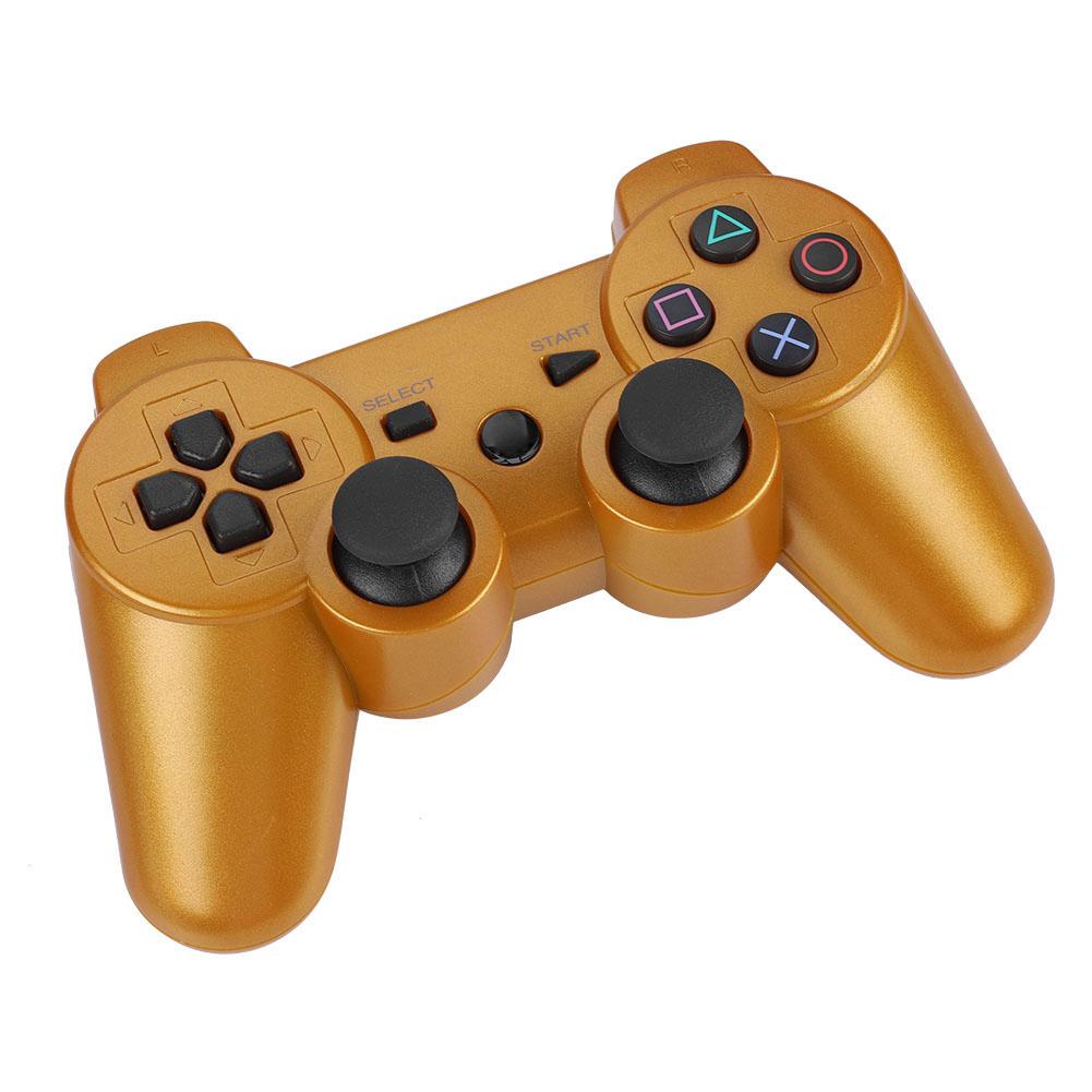 Wireless Bluetooth Gamepad Game Controller Full Featured Game Handle For PS3 (Yellow)