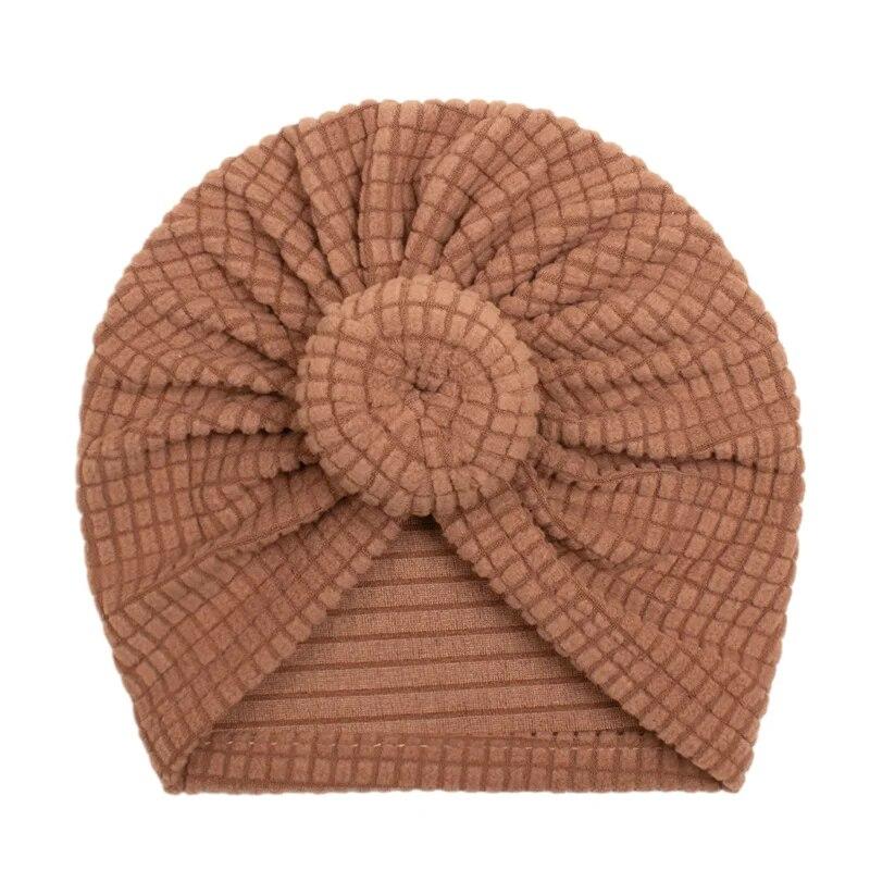 0-2Y Zimní Jarní Dětská čepice pro chlapce Dívky Jednobarevná Čepice Měkká Elastická Sametová čepice pro novorozence Roztomilá zateplená batole Příslušenství pro kojence