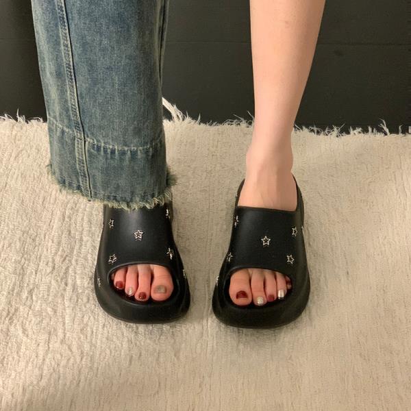 Fashion Shoes For Girls Slippers Soft Slides Slipers Women Fashion Platform Lady Comfort 2025 Summer Luxury Casual Leisure Slippers Casu