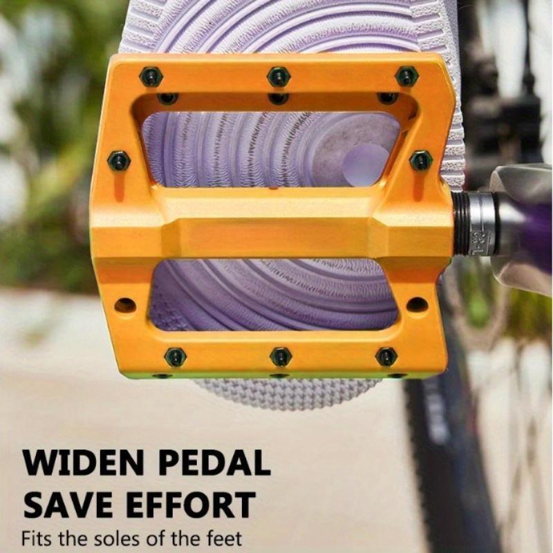 1pair High Strength Nylon Sealed Bearings Lightweight Non-slip Pedal MTB Flat Bicycle Pedal BMX Cycling Bike Accessories