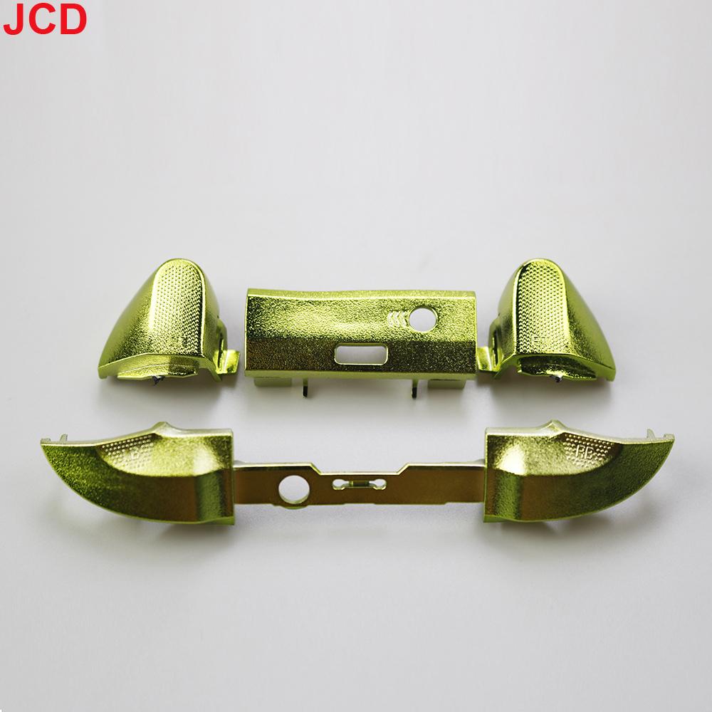 JCD1set For Xbox Series X S XSX XSS Controller Electroplated  RB LB Bumper RT LT Trigger Button Middle Bar Holder Repair Parts