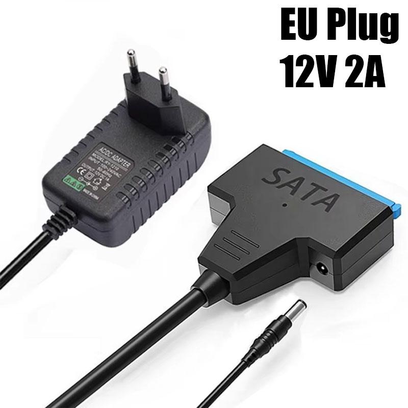 2.5" 3.5" USB 3.0 To Sata 3 Adapter Cable USB3.0 Hard Drive Converter Cable For Samsung Seagate WD 2.5 3.5 inch HDD SSD