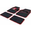 Minnie Mouse Car Mat Set CZ10339 Black/Red