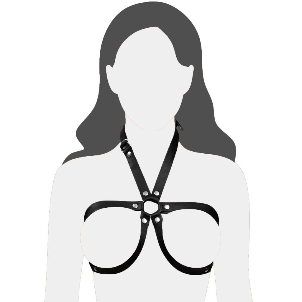 Sex Restraints Strap SM Bondage Gear Sex Toys Leather  Body Chest Harness Handcuffs Leg Cuffs Adults Bondage Sex Accessories