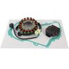 Magneto Stator+Voltage Rectifier+Gasket For Yamaha Big Bear 400 YFM400 02-12