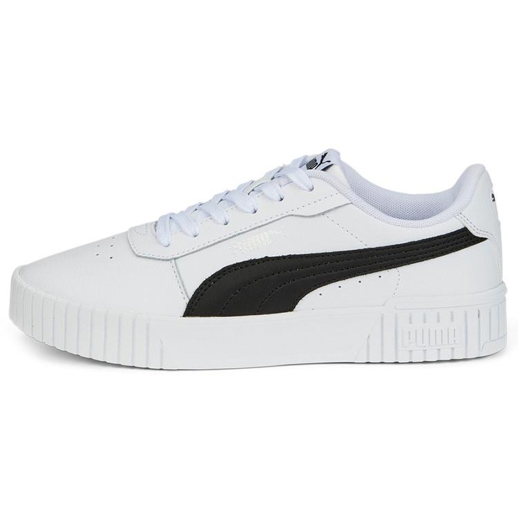 (WMNS) PUMA Carina 2.0 White Black Women s 385849-07 EU 36