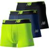 New Balance Men's Mesh Boxer Briefs 3 Inch Front Closure Quick Dry 3-Pack