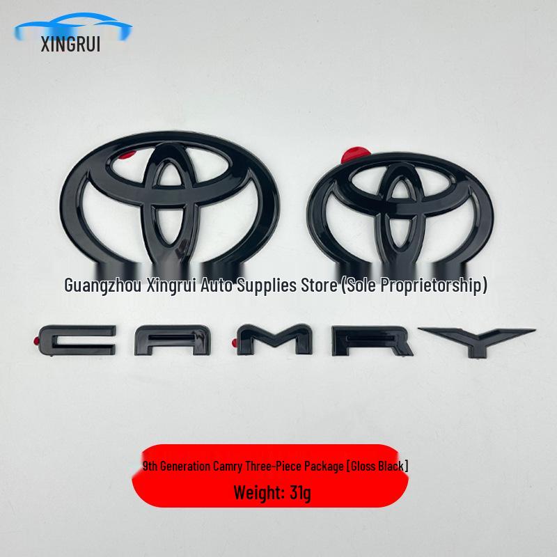 

Наклейка-эмблема Черный Воин для Toyota Camry 9-го поколения: Крутая и спортивная персонализация