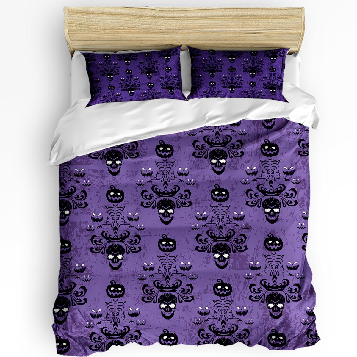 

Black Witch Skull Moon Divination Duvet Cover with Pillow Case Custom 3pcs Bedding Set Quilt Cover Double Bed Home Textile EU single(135x200cm)