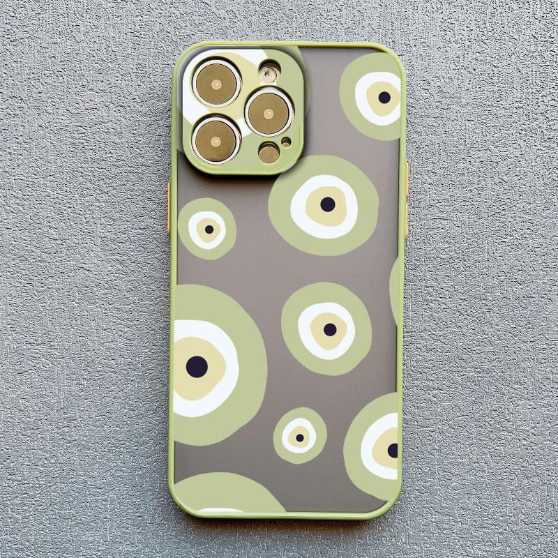 Fashion Spooky Scary Red Eye Phone Case For iPhone 14 15 16 Pro Max Plus 11 12 13 Mini Pro Max X XR XS Shockproof Back Covers