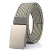 Men's Versatile Canvas Belt - Quick-Drying, Breathable Nylon, Ideal for Casual and Jeans Styles