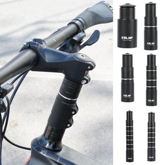 Estensore per manubrio della bici Riser per stelo forcella per bicicletta Leggero regolabile Antiossidazione Strumento di estensione del manubrio per mountain bike facile da installare