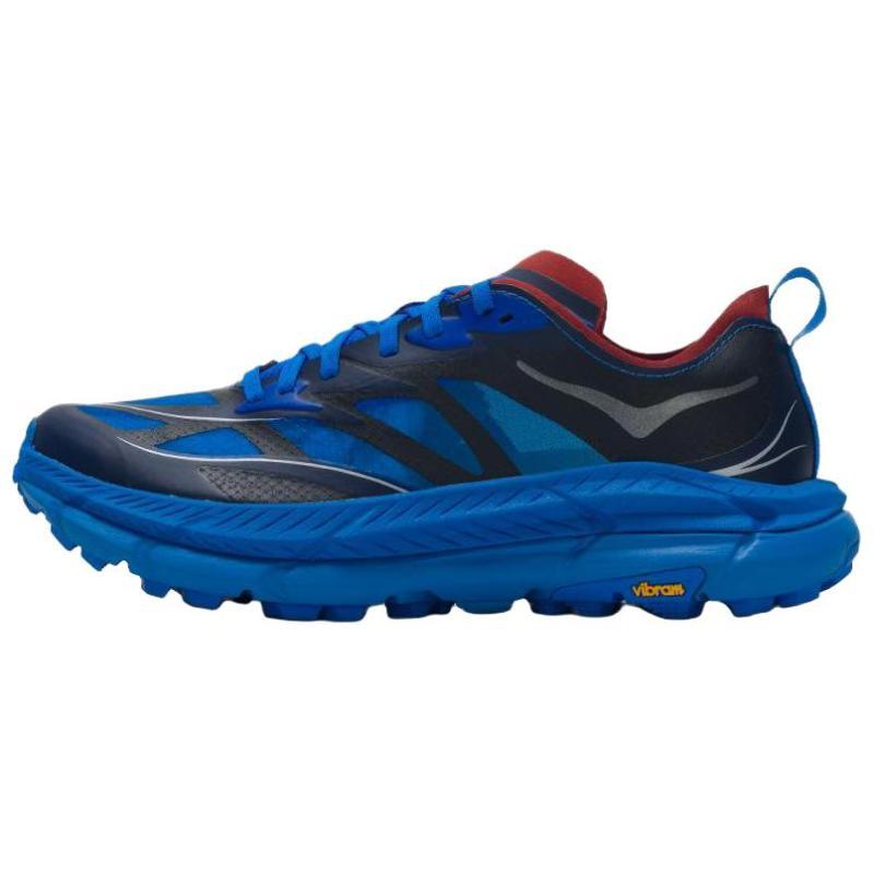 HOKA ONE ONE Mafate Speed 4 Trail Running Racing Running Shoes Unisex Blue Black Sneakers 1168450-ETD 44