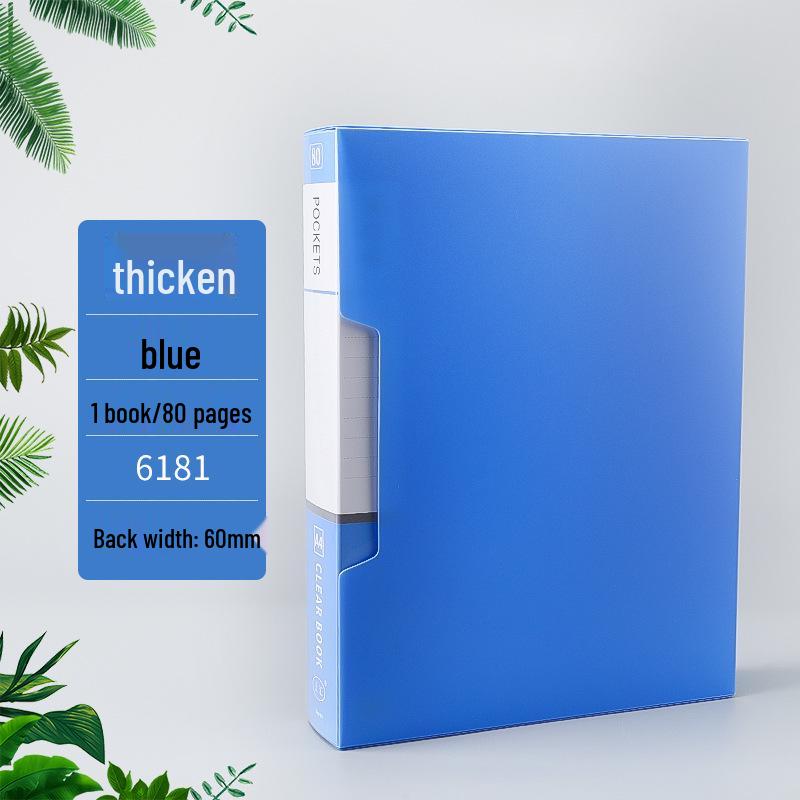 A4 Multi-Layer Transparent Document Folder for Office & Certificate Storage