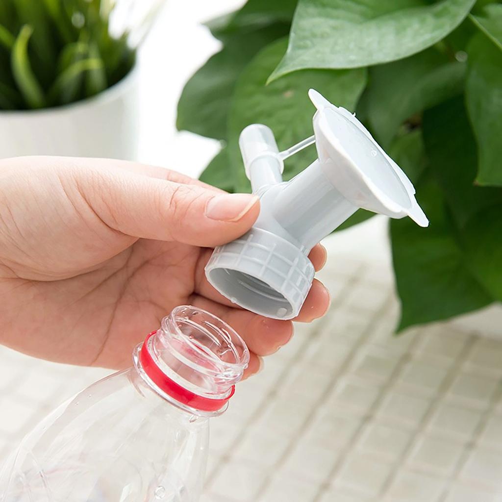 Plastic Sprinkler Nozzle Bottle Watering Can Water Canister For Flowers Watering Shower Head Garden Too1