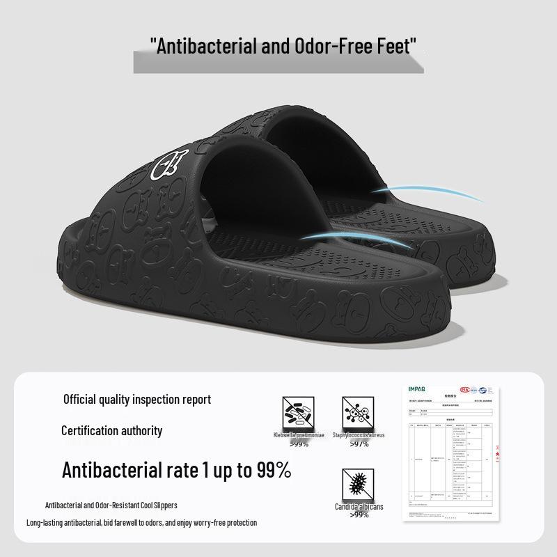 Unisex Non-Slip EVA Slippers: Cool Summer Footwear for Indoor & Outdoor Use
