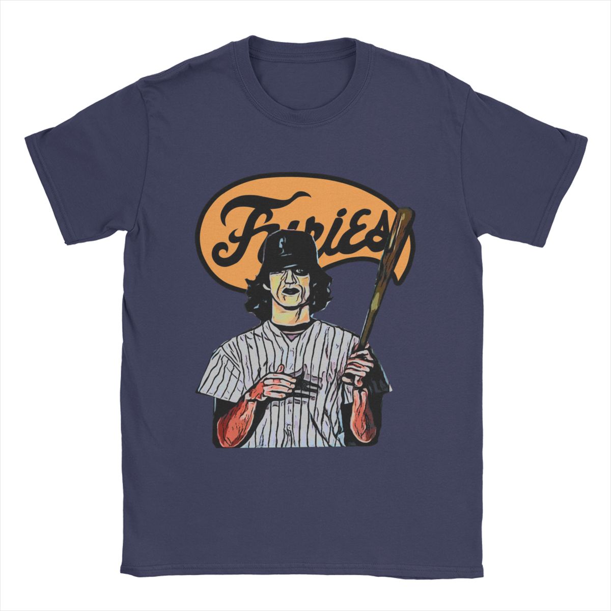 

Novelty The Furies The Warriors T-Shirts for Men Round Neck 100% Cotton T Shirt Short Sleeve Tees Party Clothes XL
