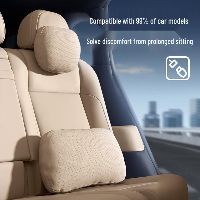 Zeekr 8X Car Interior Mod Kit: Headrest, Lumbar & Neck Pillows for Support & Protection