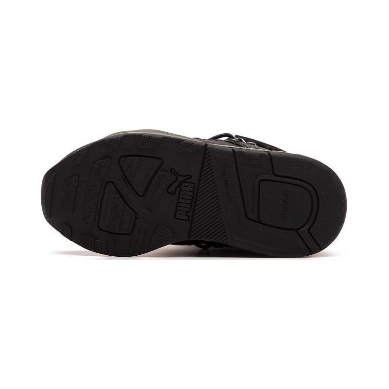 PUMA Trinomic Boot Cushioning, Wear Resistant Kids' Boots Green Black Children Aged 3 7 Years Old 363978-04