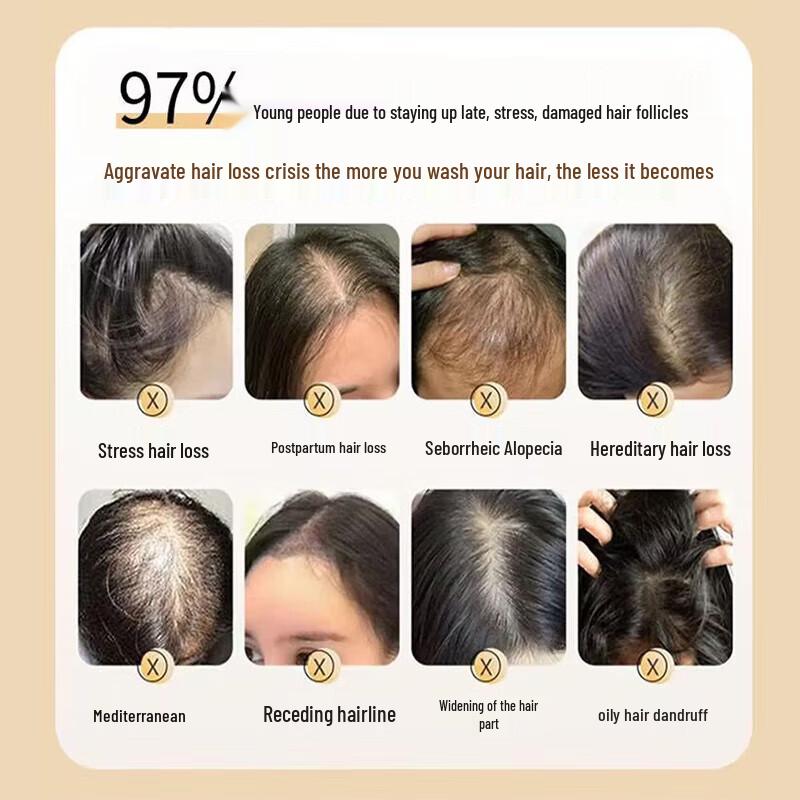 Tonerun Hair Growth & Black Hair Care Herbal Shampoo