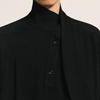 CROQUIS Men's 2025 Winter Irregular Collar 100% Wool Pullover
