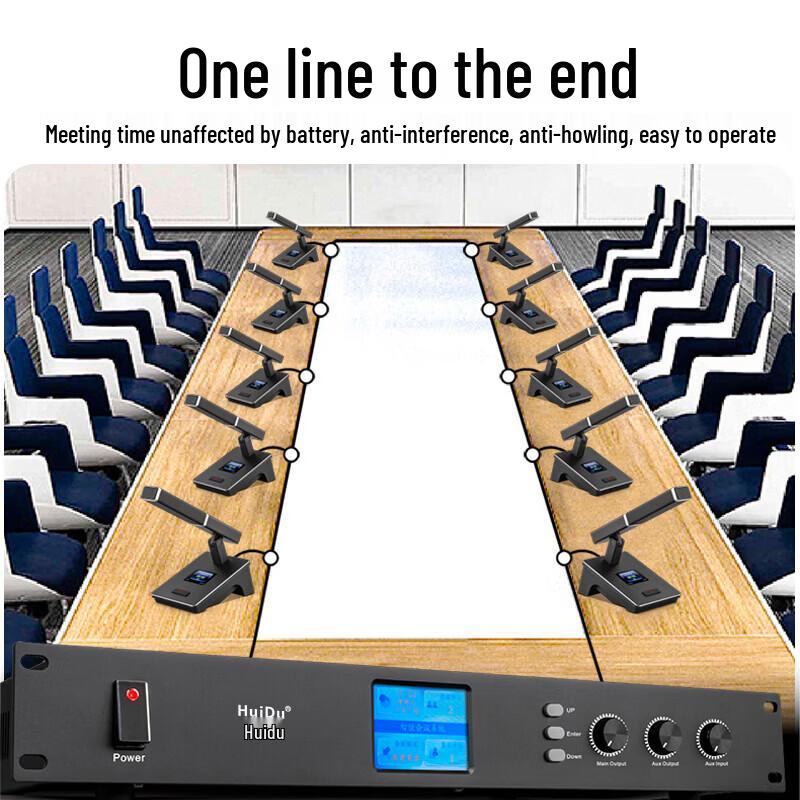 HuiDu Professional Wired Conference Microphone System (CN version)
