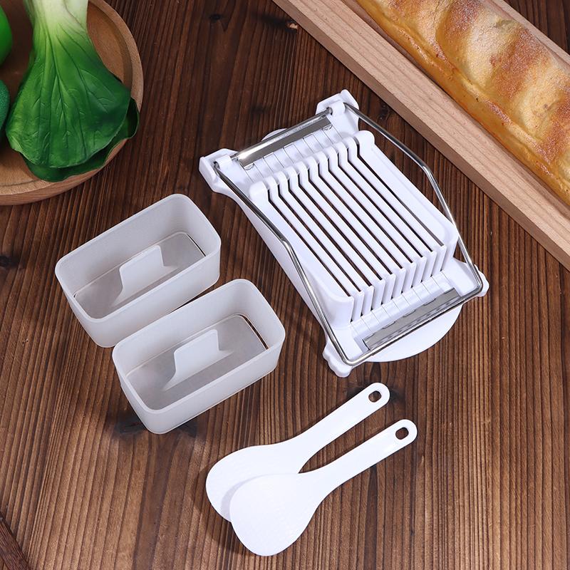 Onigiri Mold And Rice Paddle Food Utensils For Kitchen Kit Sushi Press Mold Diy Bento Accessories Rice Balls Sushi Snacks