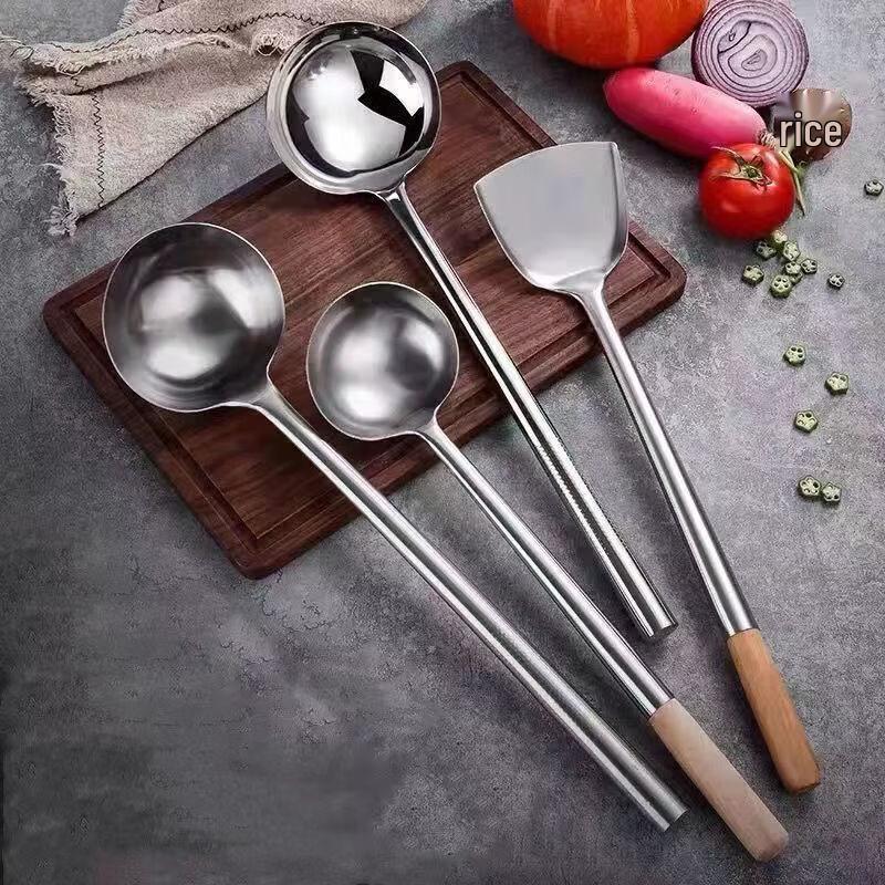 JingZhiFeng Commercial Stainless Steel Spatulas & Ladles