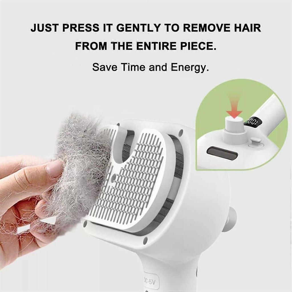 Kivori Pet Grooming Brush Steamer Spray Comb