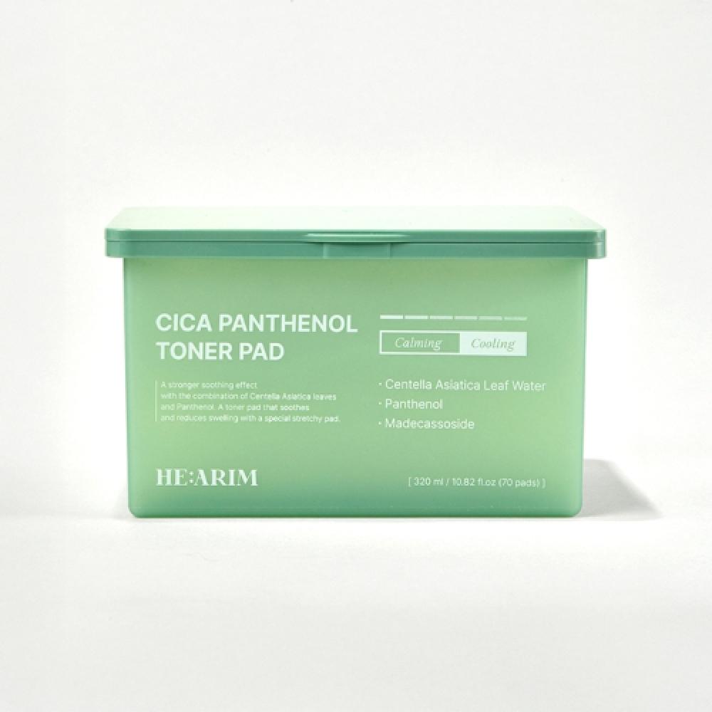 Hearimcosmetic Hearim Cica Panthenol Toner Pad 320ml 1