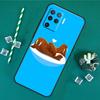 Cute Walrus Case For Oppo A60 A40 A80 A16 A76 A96 A18 A38 A58 A78 A98 A91 A15 A17 A74 A94 A54 A57S Cover