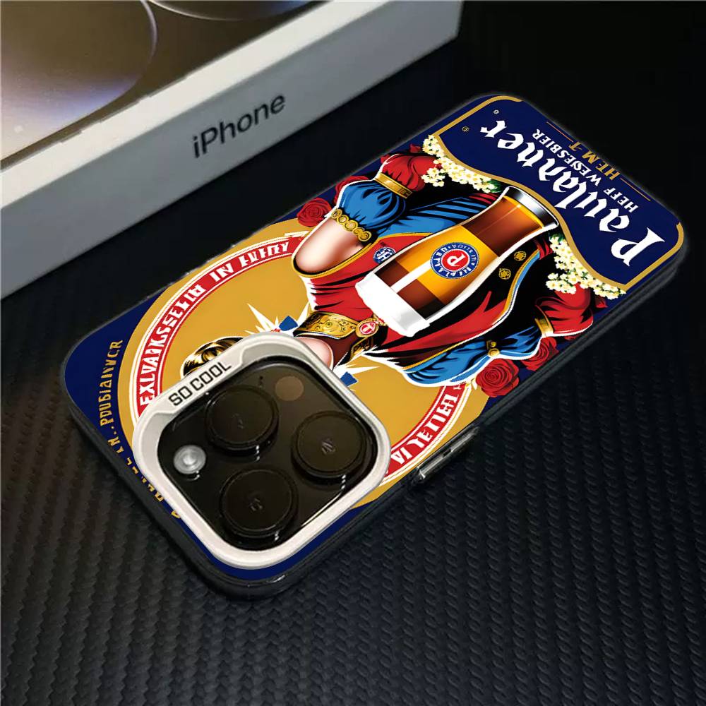 German Beer P-Paulaners Phone Case For IPhone 17 16 15 14 13 12 11 Pro Max Plus Pro Colorful Shell iPhone 13 pro
