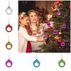 Circular Blank Sublimation Christmas Ball Blank Christmas Tree Decoration Family