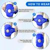 Ice Pack for Knee Pain Relief, Reusable Gel Ice Wrap for Leg Injuries, Swelling, Knee Replacement Surgery, Cold Compress Therapy