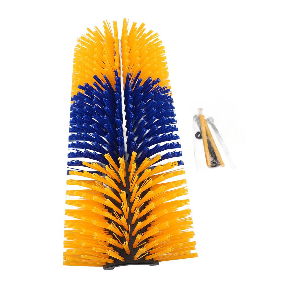 Livestock Scratch Brush Kit Goat Scratcher Brush Full Massage Grooming Brush with Screws for Cow