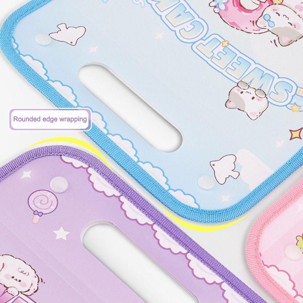 Cartoon Animal A4 File Folder 3-Layer Expanding Test Paper Storage Bag  School Office Supplies