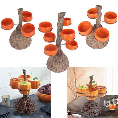 Halloween  Snack Bowl Stand Halloween Creative Snack Basket 3/4/6 Bowls
