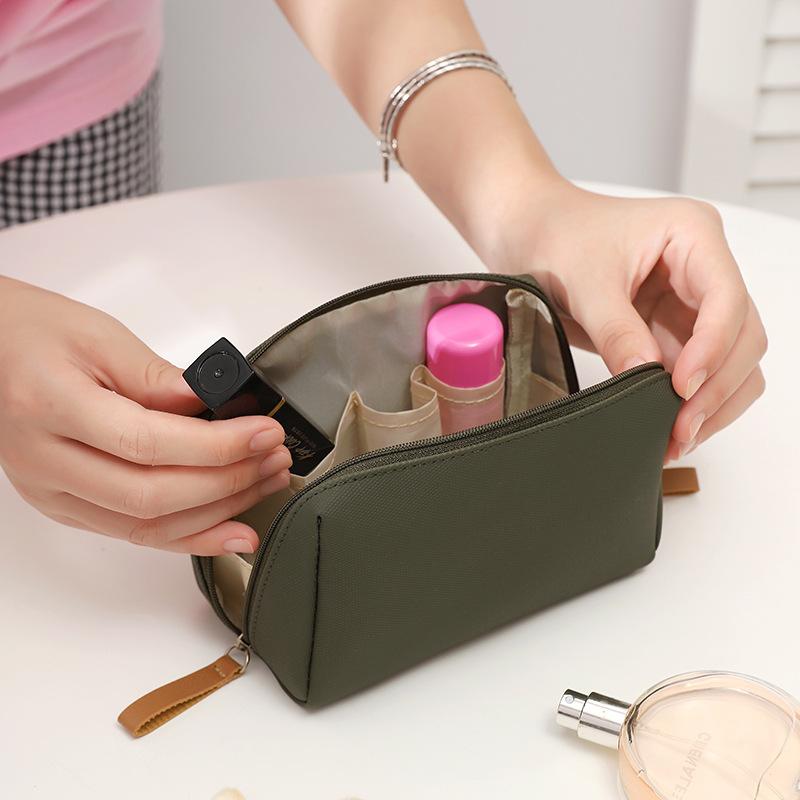 New Korean-style Red Envelope Women's Casual Large-capacity Waterproof PU Leather Film Storage Travel Bag Makeup Bag Niche Portable Small Bag