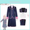 Set Costume Cosplay Exusiai Vestito Uniforme Scolastica Con Carina Gonna