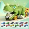 Foldable Dinosaur Track Car Toy for Kids - Fun & Educational