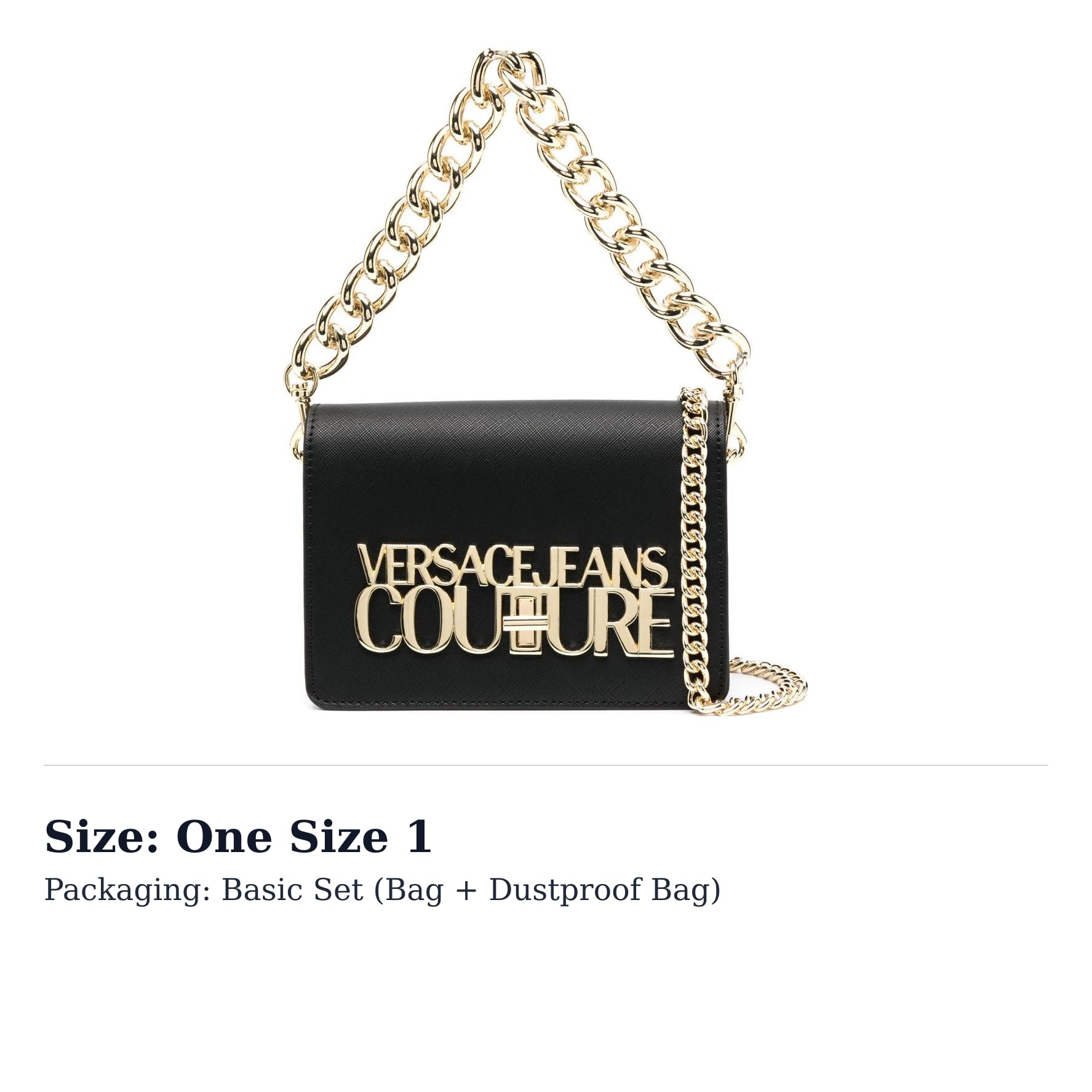 VERSACE JEANS COUTURE Artificial Leather Portable