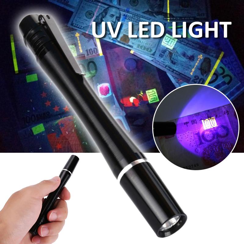 

PDTO UV 395nM Инспекционная лампа Ультрафиолетовый свет Светодиодный фонарик Blacklight
