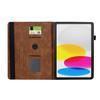 For iPad (2025)/10.9 (2022) Case Rotating Stand Building Block Imprinted Leather Tablet Cover