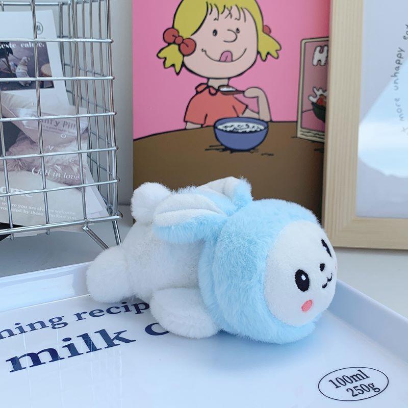 

Милый маленький кролик плюшевая кукла подвеска девичье сердце кукла для игрового автомата подвесное украшение кукла-марионетка кролик брелок height about 12cm