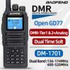 Baofeng DMR DM 1701 Walkie Talkie Digital Modo Duplo Rádio Bidirecional Analógico Aberto GD77 Slot de Tempo Duplo Nível 1+2 Rádio Amador DR 1801