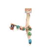 Perchoir ludique en bois avec jouets 30 cm