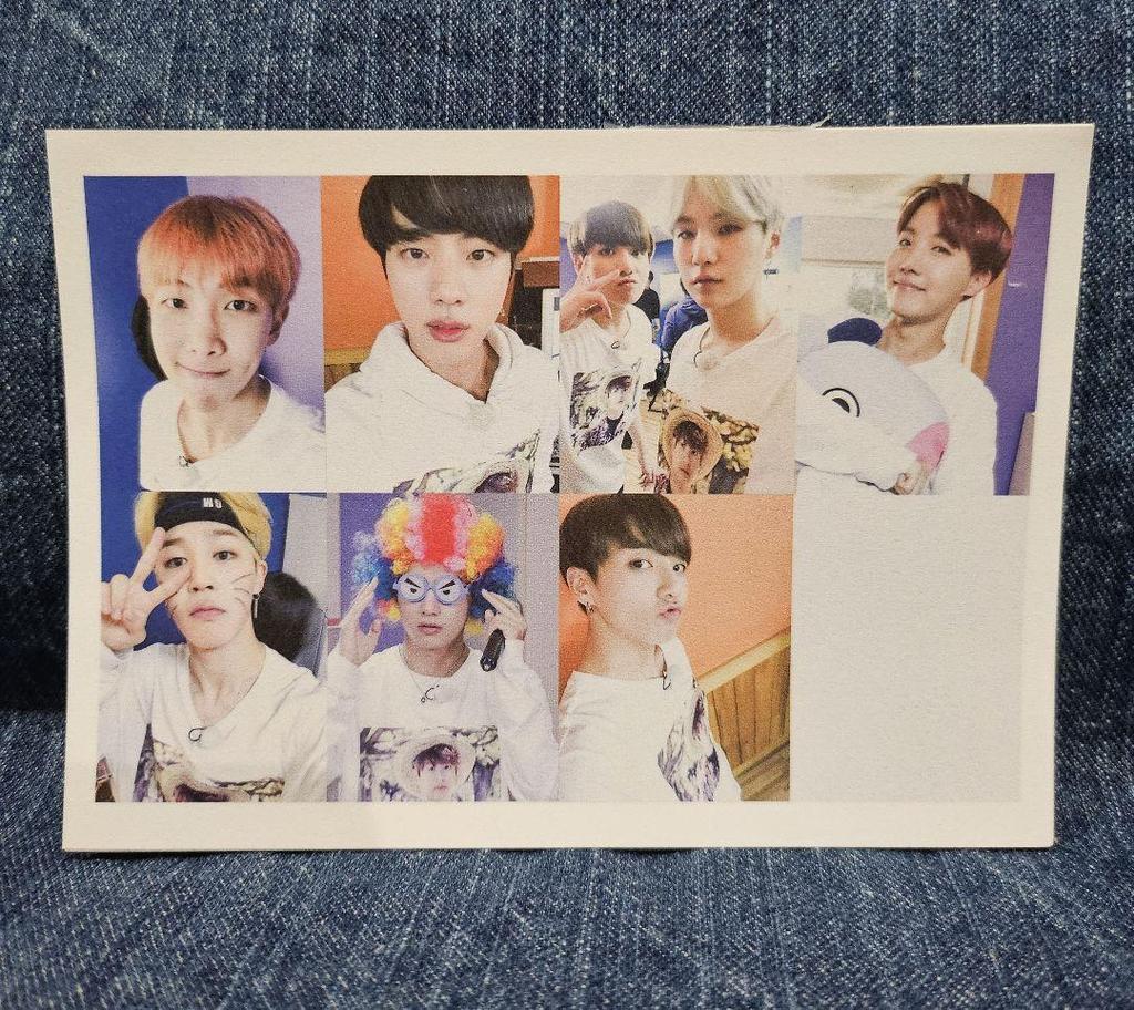 [USED] BTS All Notepad, 30 sheets of 5 each, Korean Producer