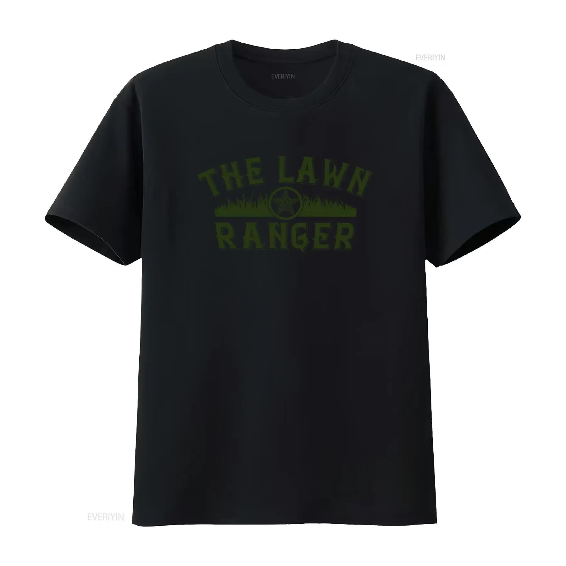 

The Lawn Ranger T Shirt for Men Stylish and Comfortable themed Print vintage Washed Versatile designer clothes Soft Casual - ... S разноцветный