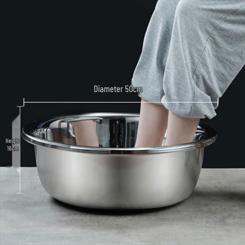 

Huabeisen Extra-Thick Stainless Steel Multi-Purpose Basin